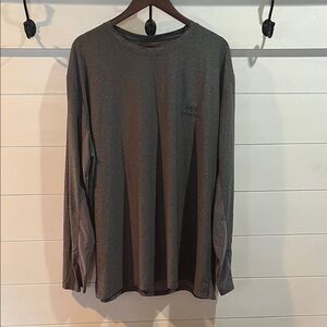 Premium Gray Long Sleeve Tee for Men